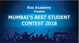 Mumbai Best Student Contest (IBSC) 2018 - Rao IIT Academy